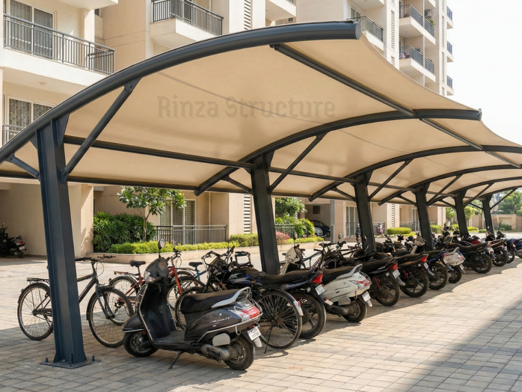 Rinza Stucture shades Parking