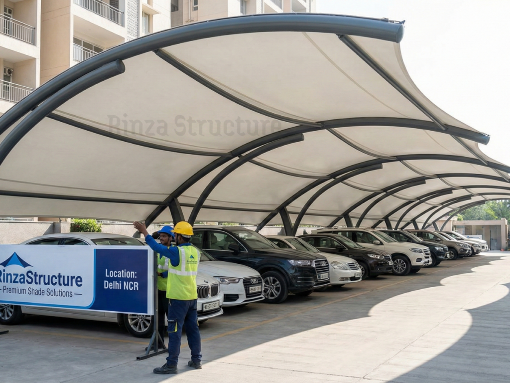 Rinza Stucture shades Parking