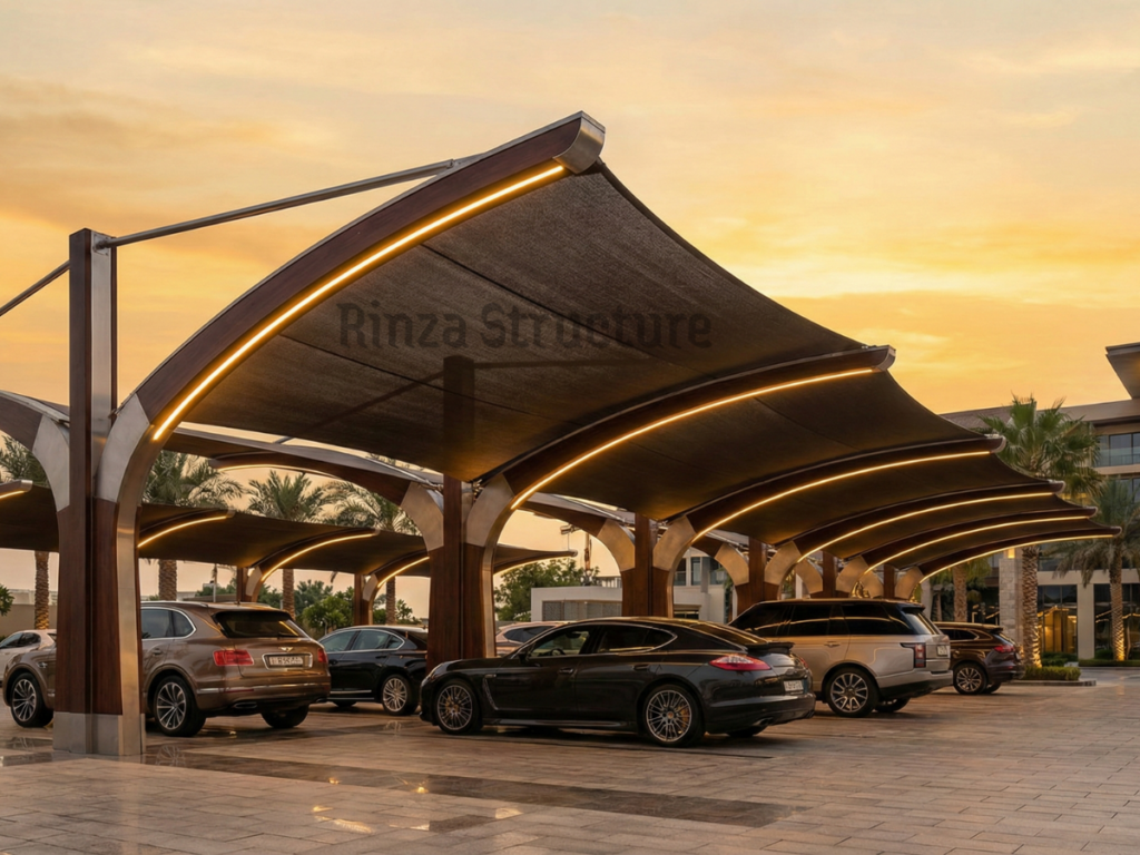 Rinza Stucture shades Parking