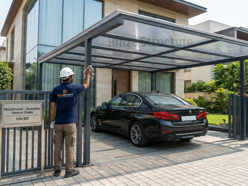 Rinza Stucture shades Parking